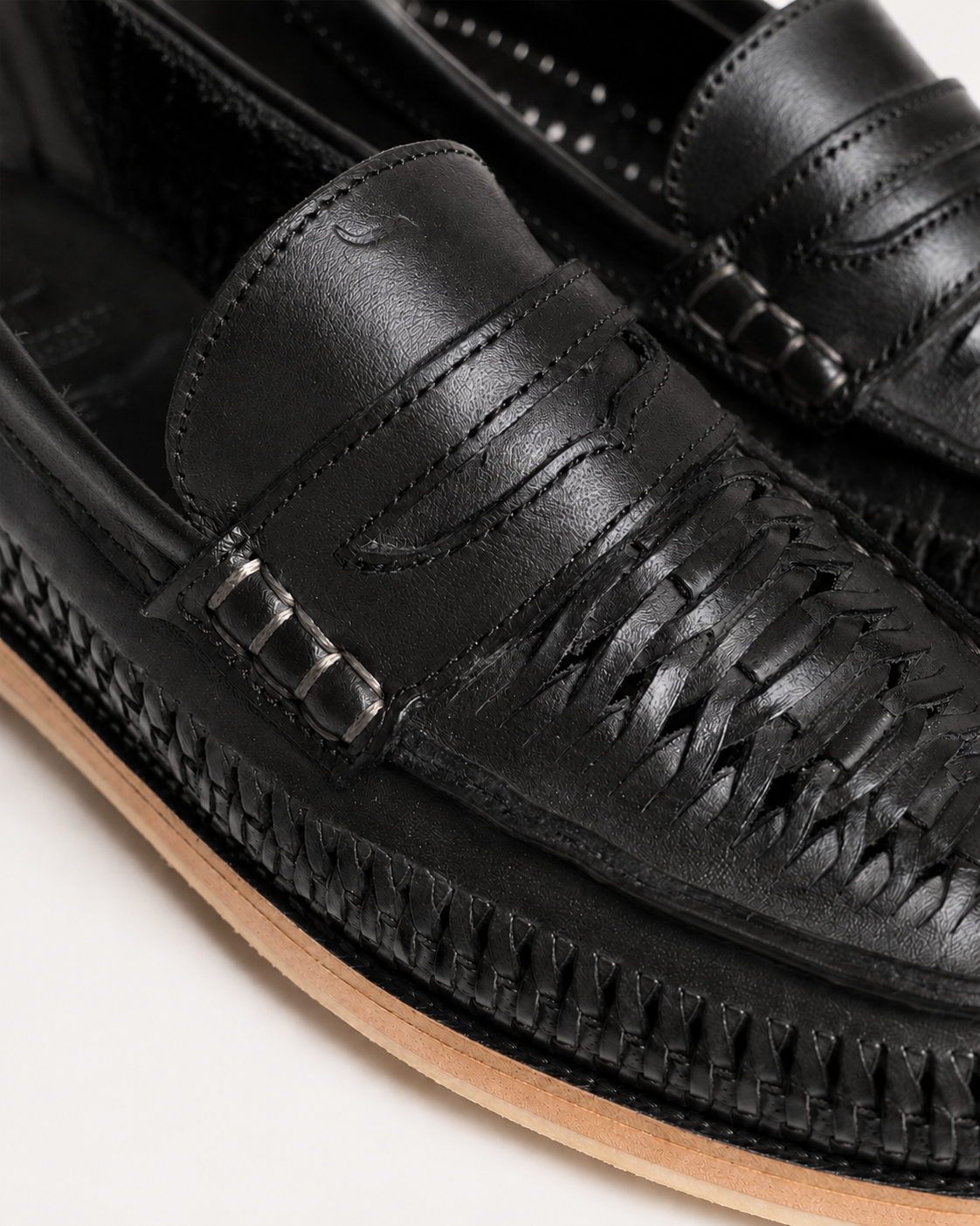 Huarache Chaac — Negro Grafito