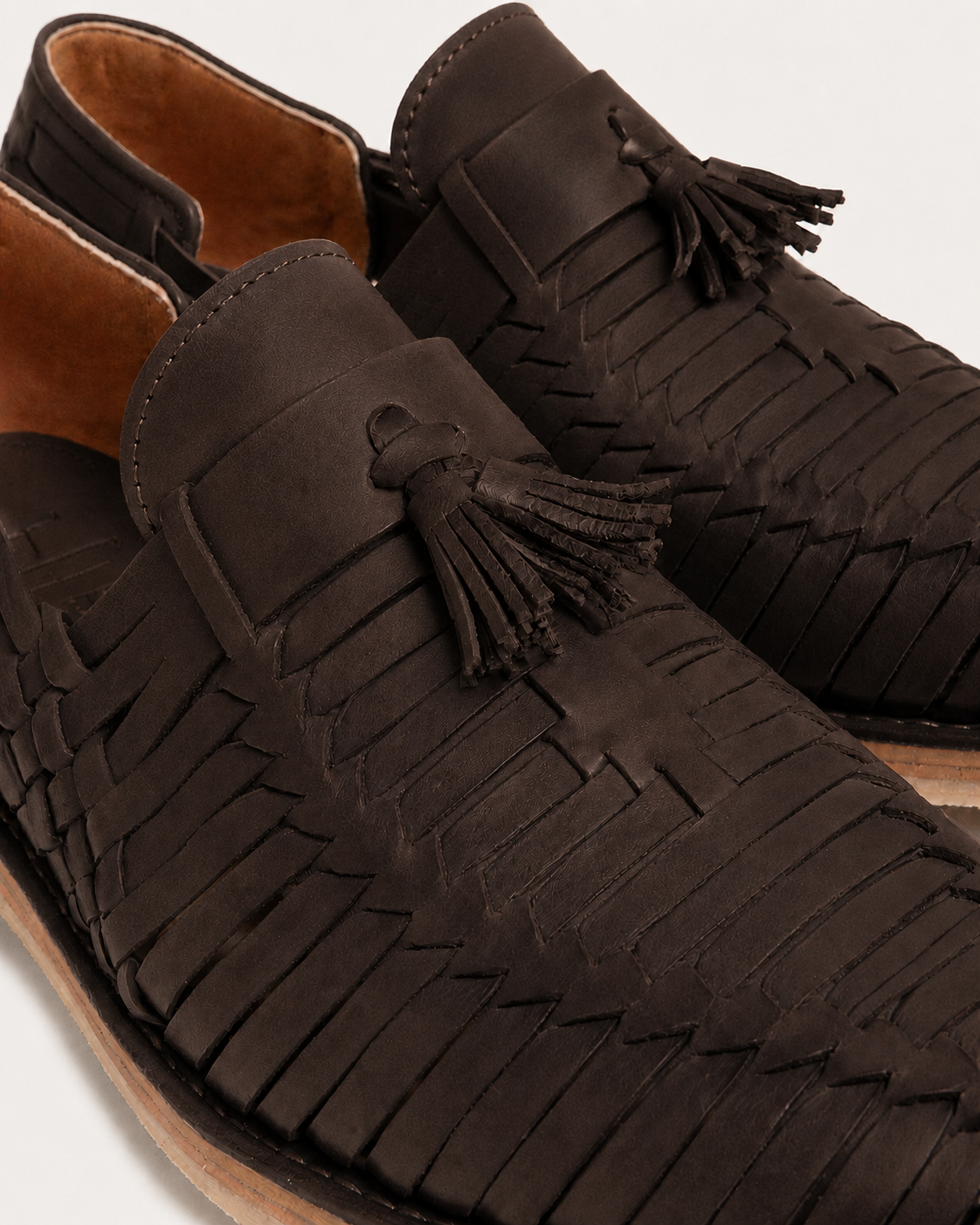 Huarache Kawil — Nobuck Café Graso