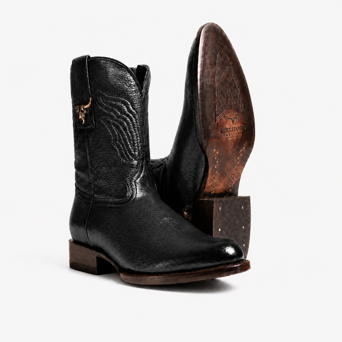 Bota Caporal — Negro Grafito