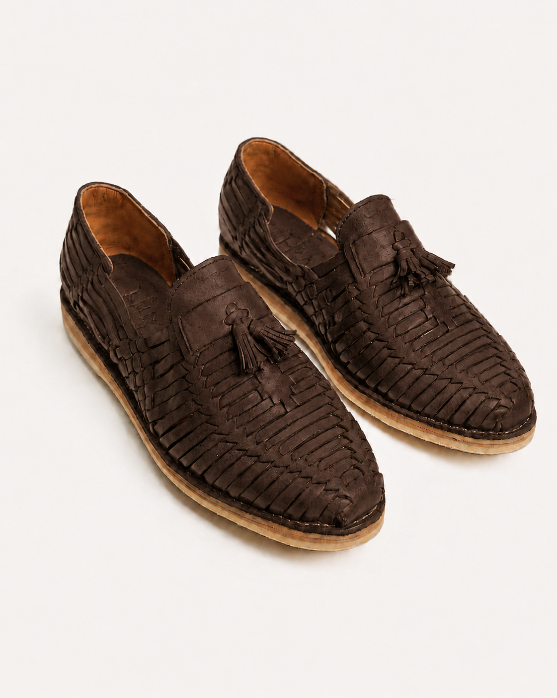 Huarache Kawil — Nobuck Café Graso
