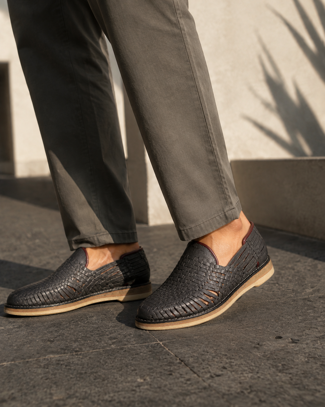 Huarache Balam — Gris Grafito