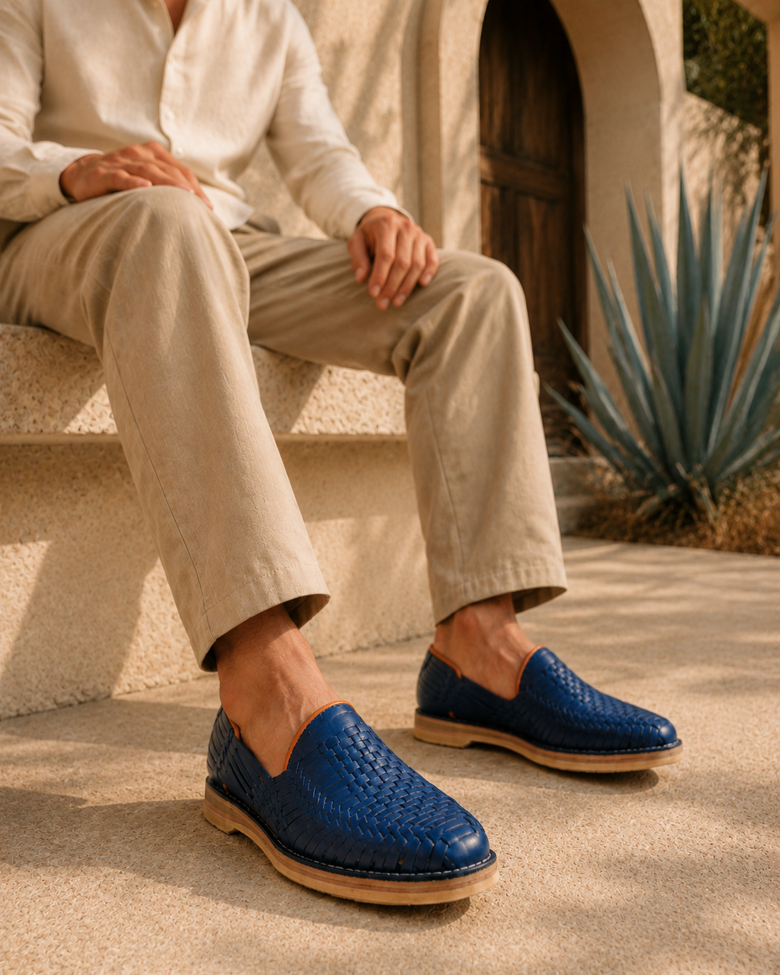 Huarache Balam — Azul Marino