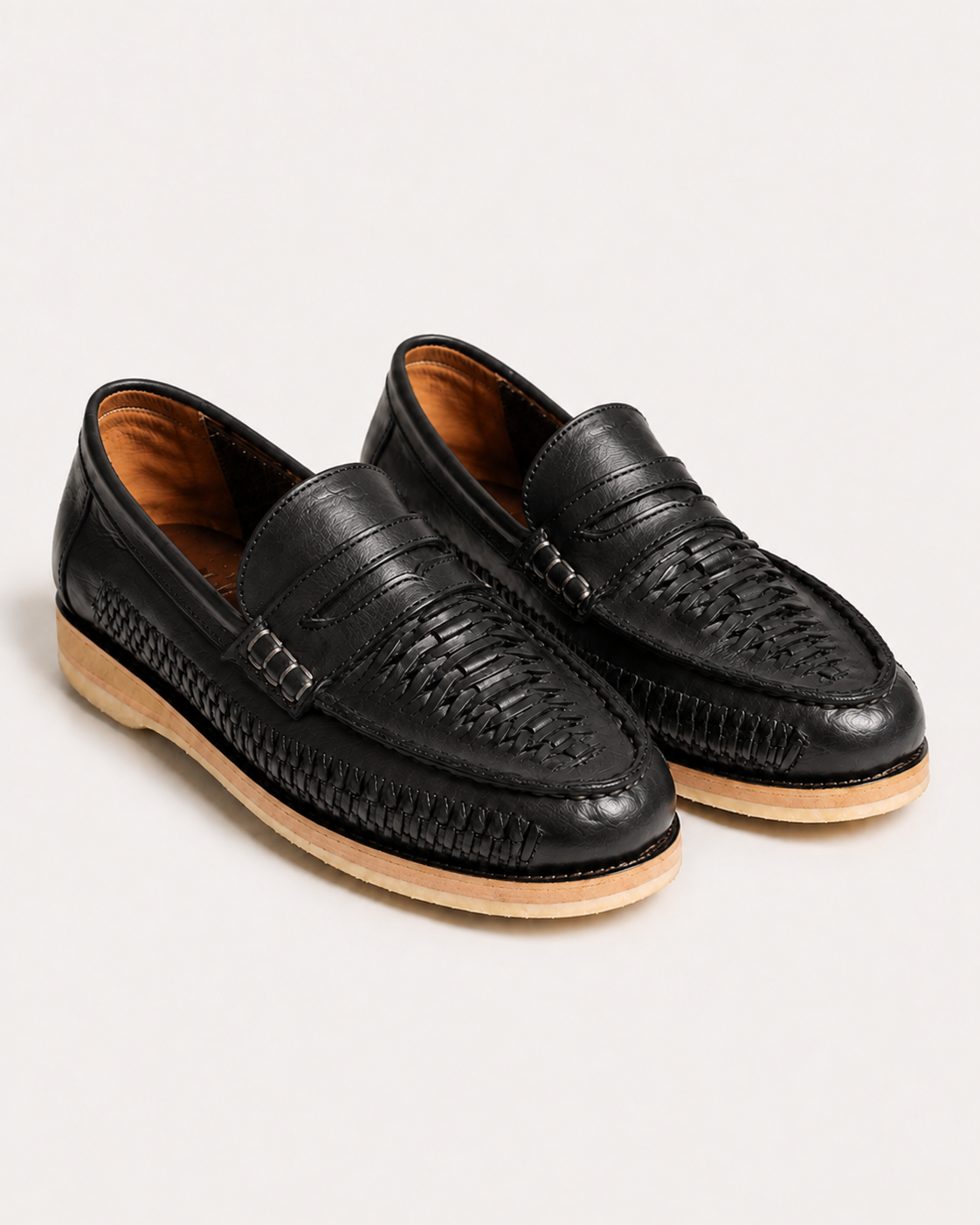 Huarache Chaac — Negro Grafito